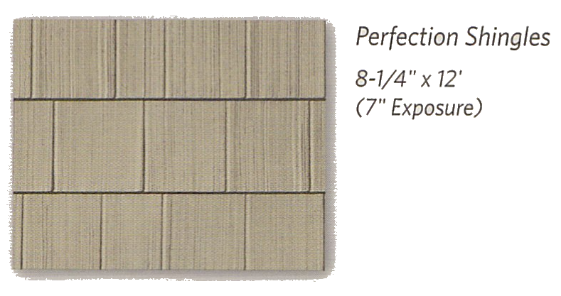 Weatherboards Shapes Perfection Shingles - Berkeley Exteriors - CT