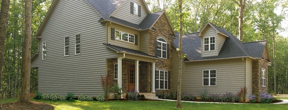 Exterior of a Home amongst trees | Berkeley Exteriors