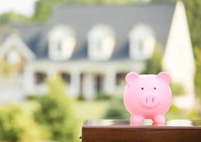 Piggy Bank in front of House | Berkeley Exteriors