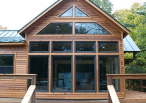 Harvey Window Majesty Shape Wood | Berkeley Exteriors