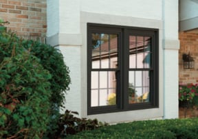 Simonton Windows 5500 Reflection black hung | Berkeley Exteriors