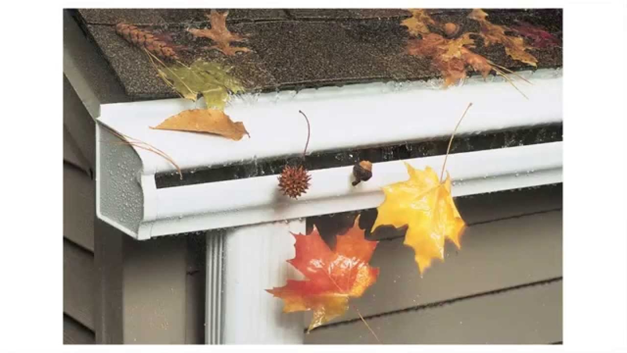 Leaf Guards with debris falling | Berkeley Exteriors